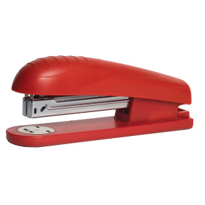 Степлер пластиковий на 15 арк SCHOLZ 4034 глибина 60 мм АСОРТІ (скоби №10/4)