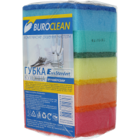 Мочалка для посуды 5 шт/уп 10 х 7 х 3 см BuroClean EuroStandart (10200211)