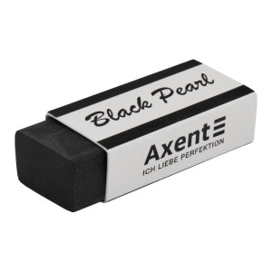 Ластик для олівців Axent Black Pearl, м'який (1194-A)