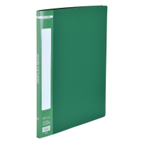 Папка с файлами 10 ф (А4) Buromax зеленая (BM.3601-04)