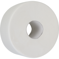 Бумага туалетная 2слойн Buroclean ВЕЛИКАН белая d-19 см 130 м (10100062)