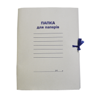 Папка на завязках клееный клапан картон (А4) 0,35 мм Buromax  (BM.3356)