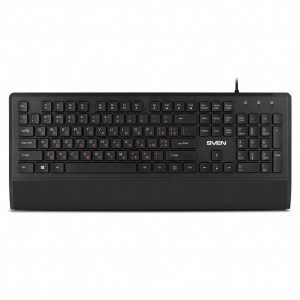 Клавиатура проводная Sven KB-E5500 Black, USB