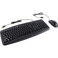 Комплект (миша + клавіатура) Genius Smart KM-200 Black Ukr (31330003410)