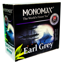 Чай чорний в ф/п Мономах Erl Grey з бергамотом, 100 пакетиків