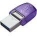 USB флеш накопитель Kingston 64GB DataTraveler microDuo 3C USB 3.2/Type C (DTDUO3CG3/64GB)