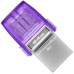 USB флеш накопитель Kingston 64GB DataTraveler microDuo 3C USB 3.2/Type C (DTDUO3CG3/64GB)