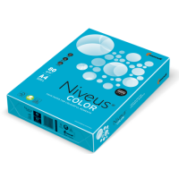 Бумага цветная А4 80 г/м кв Niveus Color 500 л насыщенный синий (AB48)