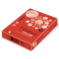 Папір кольоровий А4 80 г/м кв Niveus Color 500 л інтенсив червоний (CO44)