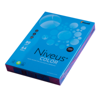 Папір кольоровий А4 80 г/м кв Niveus Color 500 л насичений темно-синій (DB49)