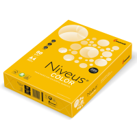Папір кольоровий А4 80 г/м кв Niveus Color 500 л насичений сонячно-жовтий (SY40)