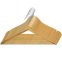 Вішалка-плечики дерев'яна (10 штук) МІЙ ДІМ (RE05210/10)