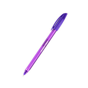 Ручка шариковая одноразовая 1,0 мм Unimax Trio фиолетовая (UX-104-11)