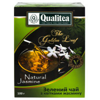 Чай зелений Qualitea (з жасмином), 100 гр