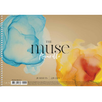 Альбом для акварели А4 20 л, картон MUSE ШКОЛЯРИК (PB-SC-020-313)