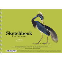 Альбом для ескізів, А4/50арк., 100г/м2, картон ШКОЛЯРИК (PB-SC-050-307)