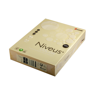 Бумага цветная А4 80 г/м кв Niveus Color 500 л пастель желтый YE23