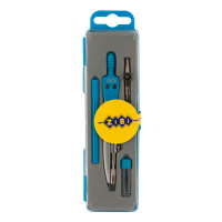 Готовальня BASIS 4 предмета, блакитний, KIDS Line (ZB.5303BS-14)