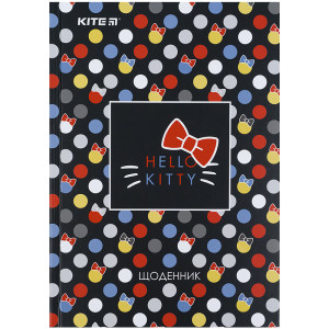 Дневник школьный Kite Hello Kitty HK21-262-1, твердая обложка