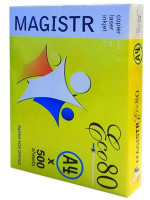 Папір офісний MAGISTR Eco (A4, 150%, клас C, 80 гр/м2, 500 аркушів)