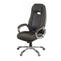 Крісло геймерське АКЛАС Брук PL TILT Чорний (PU-чорний)