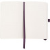 Записна книга А5 Axent Partner Soft Skin, 96 арк, синя, клітина (8616-02-a)