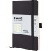 Записная книга А5 96 л клетка Axent Partner Soft Skin чёрная (8616-01-a)