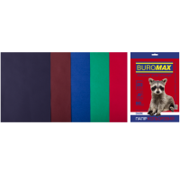 Папір кольоровий А4 80 г/м кв BUROMAX 20 арк DARK 5 кол. (BM.2721420-99)