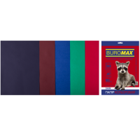 Бумага цветная А4 80 г/м кв BUROMAX 50 л DARK 5 цв. (BM.2721450-99)