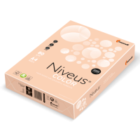 Бумага цветная А4 80 г/м кв Niveus Color 500 л пастель лососевая SA24