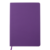 Блокнот деловой TOUCH ME, А5, 96 л., фиолетовый, иск.кожа (BM.295002-07)