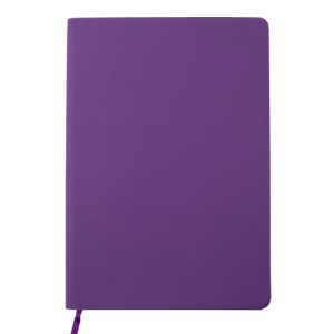 Блокнот деловой TOUCH ME, А5, 96 л., клетка, фиолетовый, иск.кожа (BM.295102-07)