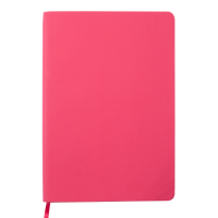 Блокнот діловийй TOUCH ME, А5, 96 л., клітінка, малиновий, штучна шкіра (BM.295102-29)