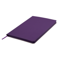 Блокнот деловой TOUCH ME, А5, 96 л., линия, фиолетовый, иск.кожа (BM.295202-07)
