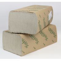 Рушники-вкладиші Z-подібні 1-шарові Кохавинка 23 х 22 см сірі (200 шт)  (вузька пачка)