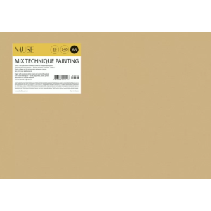 Папка д/разн. ТЕХНИК &quot;MUSE&quot; А3+/20л./PD-A3-046/ Mix Technique, (240г/м2)