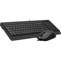 Комплект (мышь+клавиатура) A4Tech F1512 Black