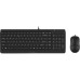 Комплект (миша + клавіатура) A4Tech F1512 Black