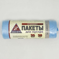 Мішки для сміття 35 л х 30 шт 7 мкм Z-BEST сині (44021_1)