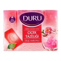 Мило туалетне 600 гр Duru Fresh Sensations (Квіткова хмара) (4 ШТУКИ)