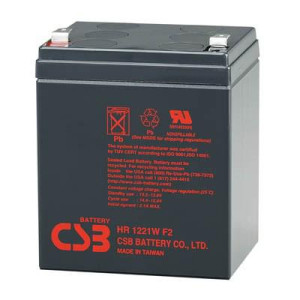 Аккумулятор для ИБП 12В 5 Ач CSB (HR1221W F2)