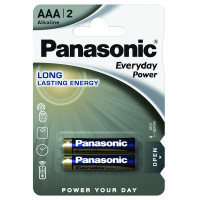 Батарейка Panasonic AAA LR03 Everyday Power * 2 (LR03REE/2BR)