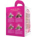 Подарунковий набір чаю Lovare в пірамідках Impression tea box з фірмовою чашкою (4820198877231)