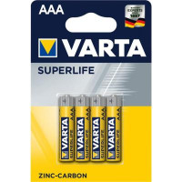 Батарейка AAA R03 Varta SUPERLIFE Zinc-Carbon * 4 (02003101414)
