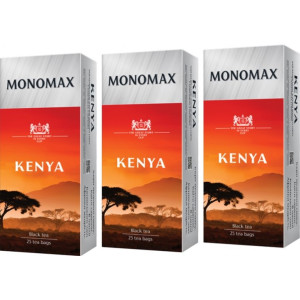 Чай черный Мономах Kenya в пакетиках 2г х 25шт