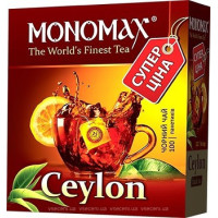 Чай черный в ф/п Мономах Ceylon 1,5 г х 100 шт
