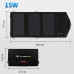 Солнечная панель ALLPOWERS AP-SP5V15W (014-BLA-10000 mAh)