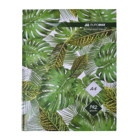 Книга учета А4 192 л клетка обл тверд ламин зеленая FLORISTICA BUROMAX (BM.24419101-04)
