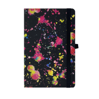 Записная книга А5 96 л клетка 136 х 207 мм Buromax Infinity чорна (BM.255105-01)