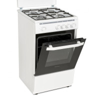 Плита кухонная газовая HEINNER HFSC-V50WH белая